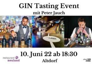 Gin Tasting mit Peter Jauch